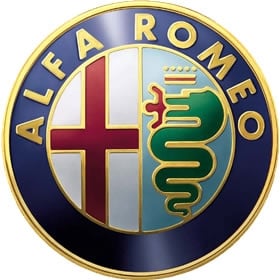 Logo Alfa Romeo croix et serpent